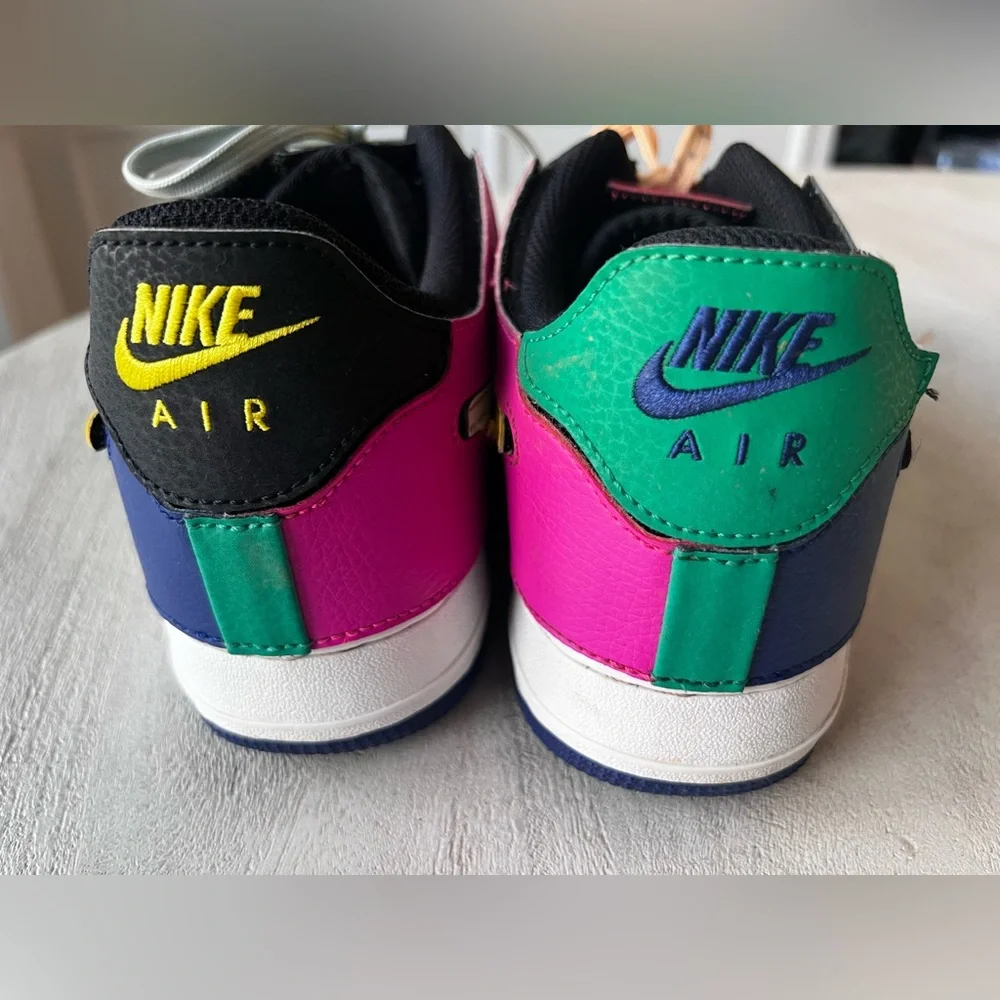 Nike Air Force 1/1 'Black Multi-Color' Men’s‎ Size 10.5